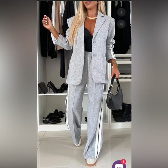 #64” BLAZER AND SWEATPANTS SET - Picture 8 of 8